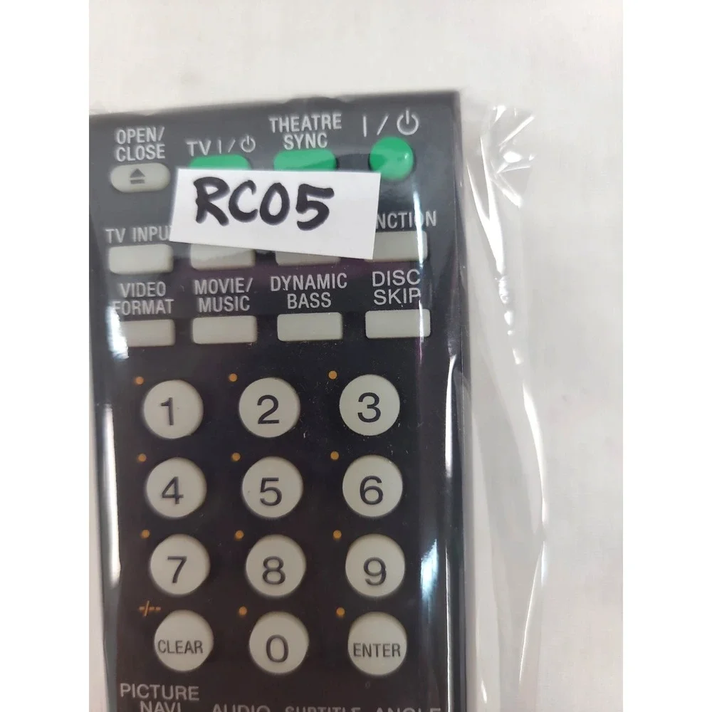 Sony RM-ADP015 AV System Genuine Remote‎ Control Clean Tested Works